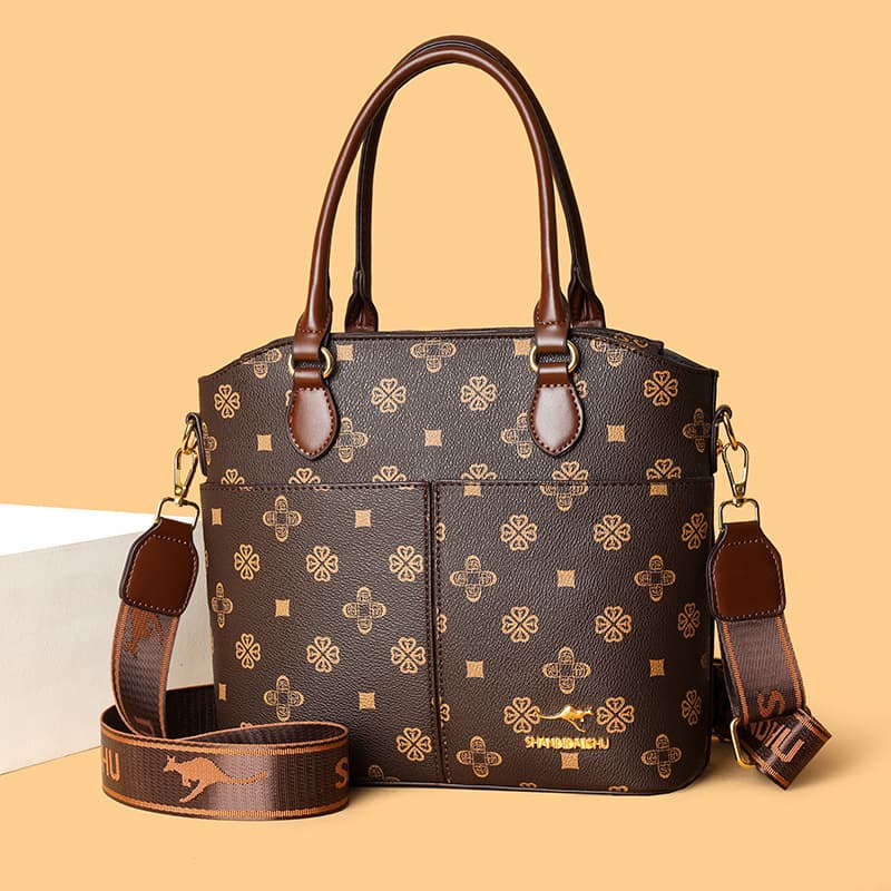 Fashionable Urban Women's Bucket Handbag Small Crossbody Bag Stylish Shoulder Bag Versatile Daily Match PU Leather Handbag