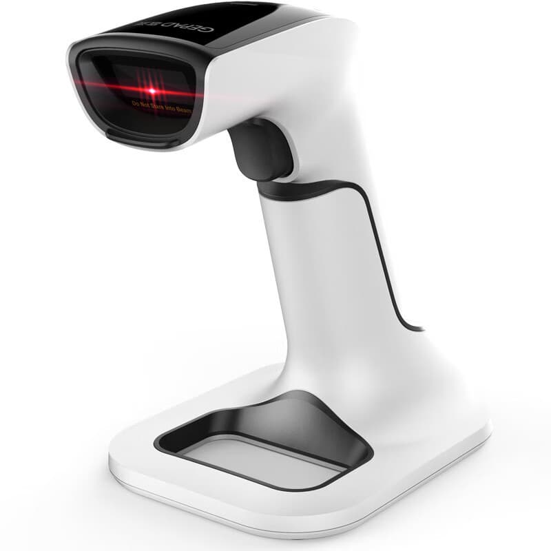 GEPAD SK-901 Wireless 1D Barcode Scanner for Supermarket Cashier and Invoice Scanning