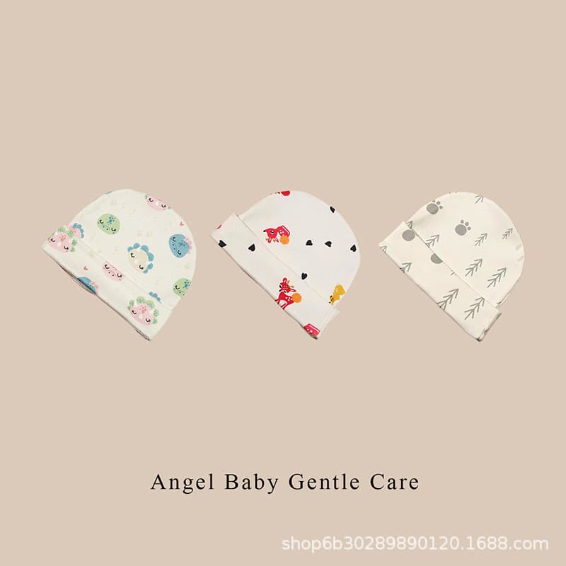 New cross-border ins style European and American style newborn baby hats, directly supplied by the manufacturer.