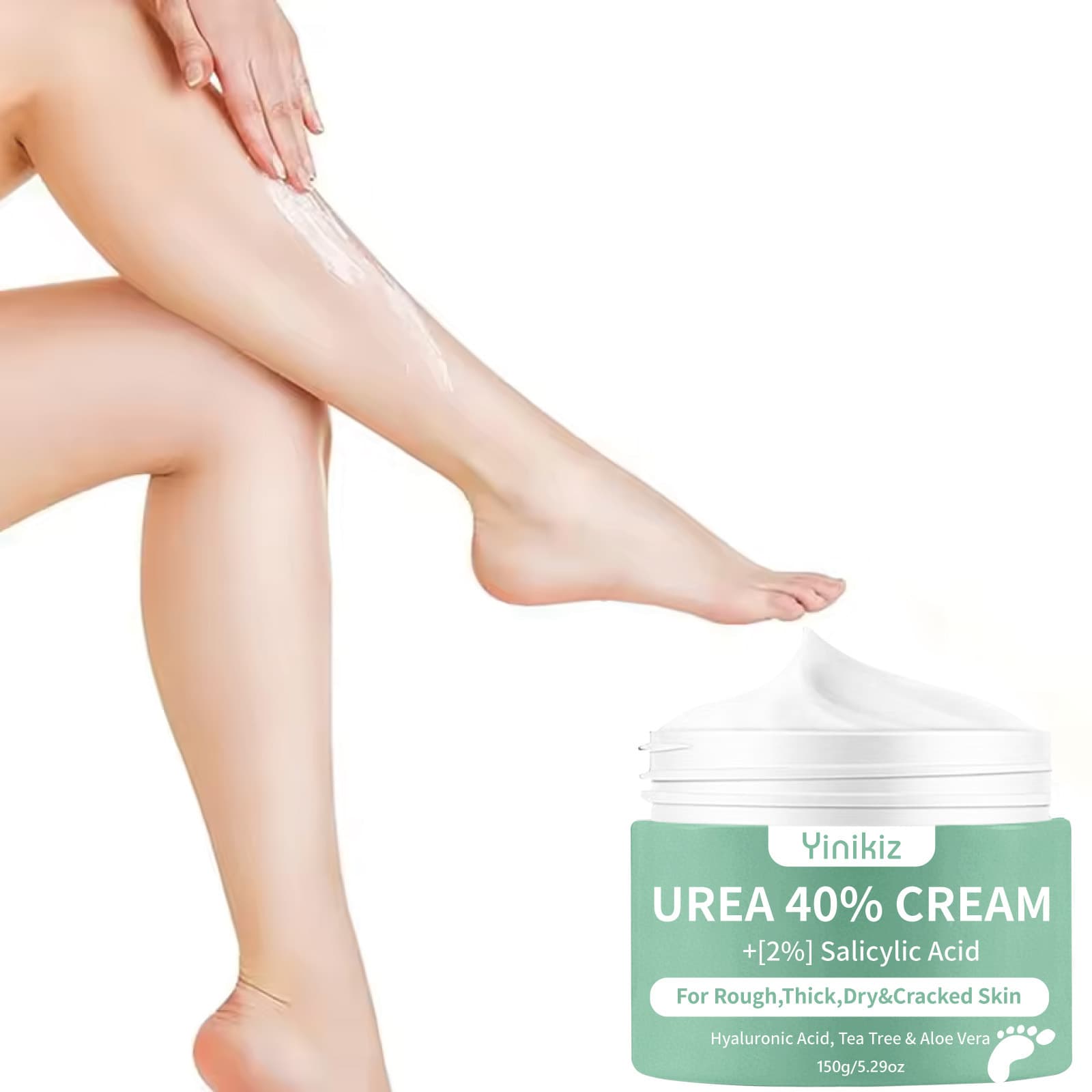 Cross-border Amazon Urea Cream Exfoliating Moisturizing Body Care 40% Urea Cream Foot Cream