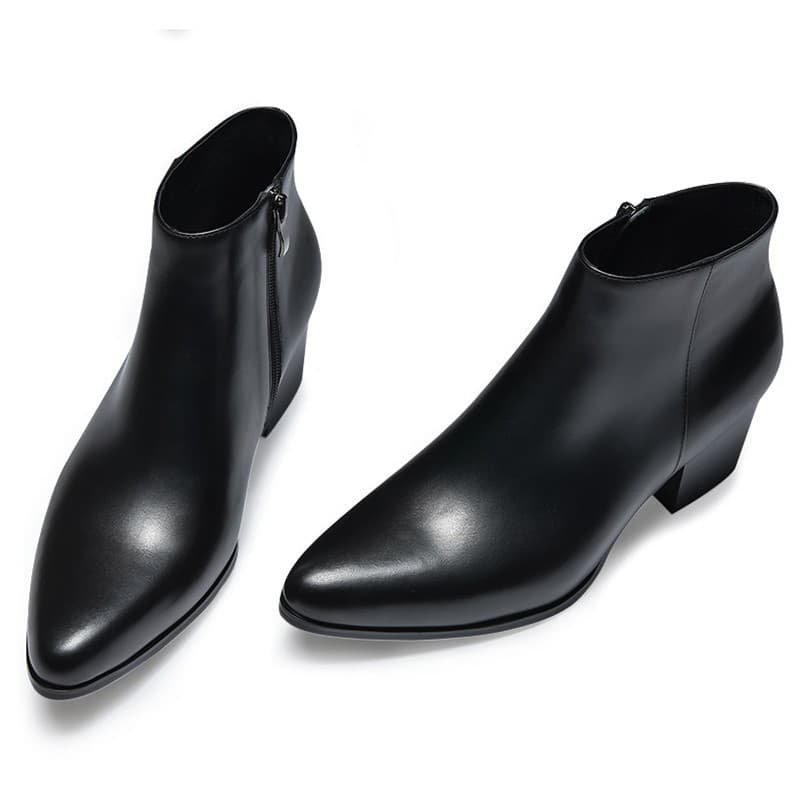 Guangzhou Genuine Leather Men's Boots Drop Shipping