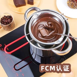 304 Stainless Steel Chocolate Melting Pot, Wax Melting Pot, Double Boiler Melting Bowl, Baking Tool, Wax Melting Pot