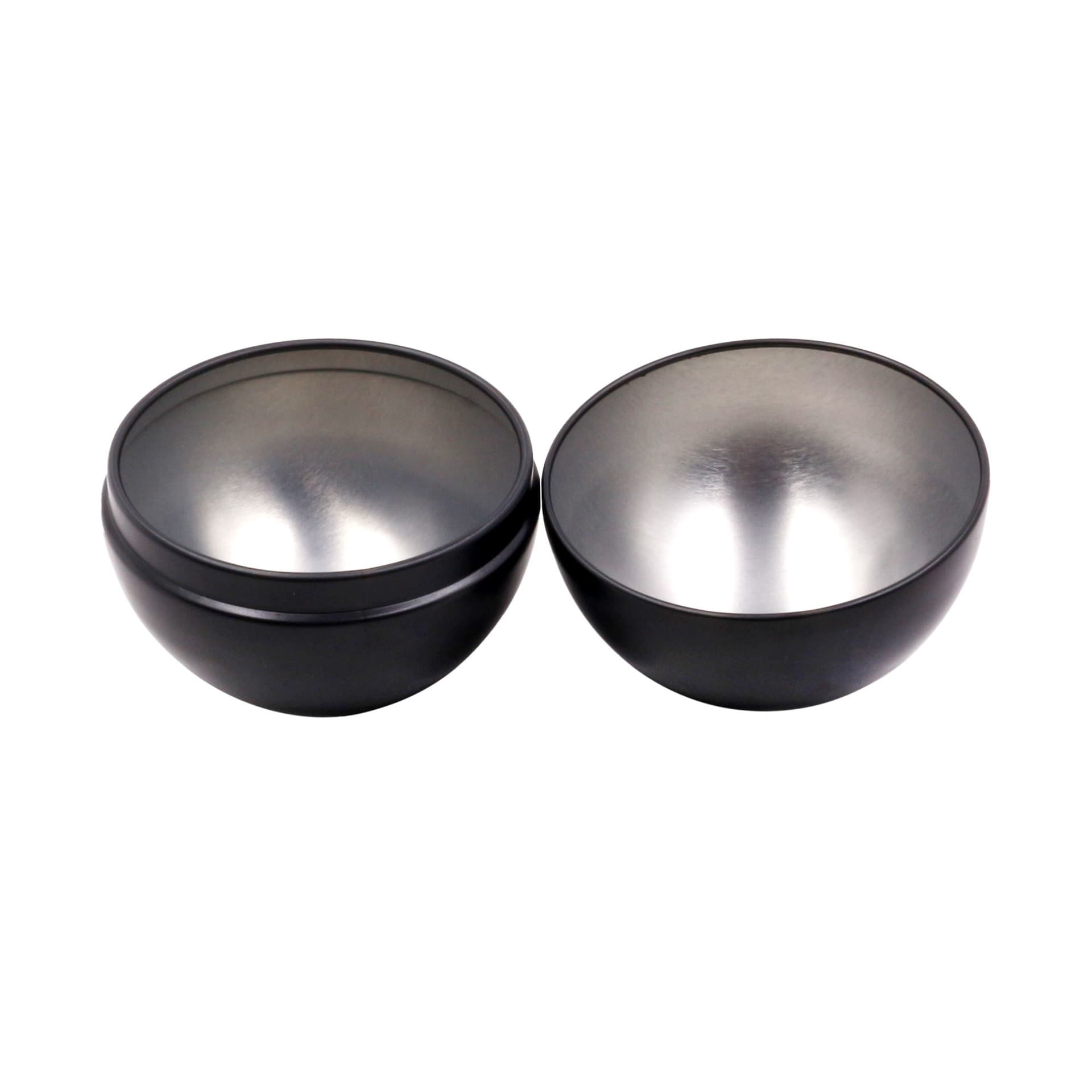 Factory Direct Sale Tinplate Round Iron Ball Diameter 7cm Metal Ball Jar Small Gift Candy Packaging Jar