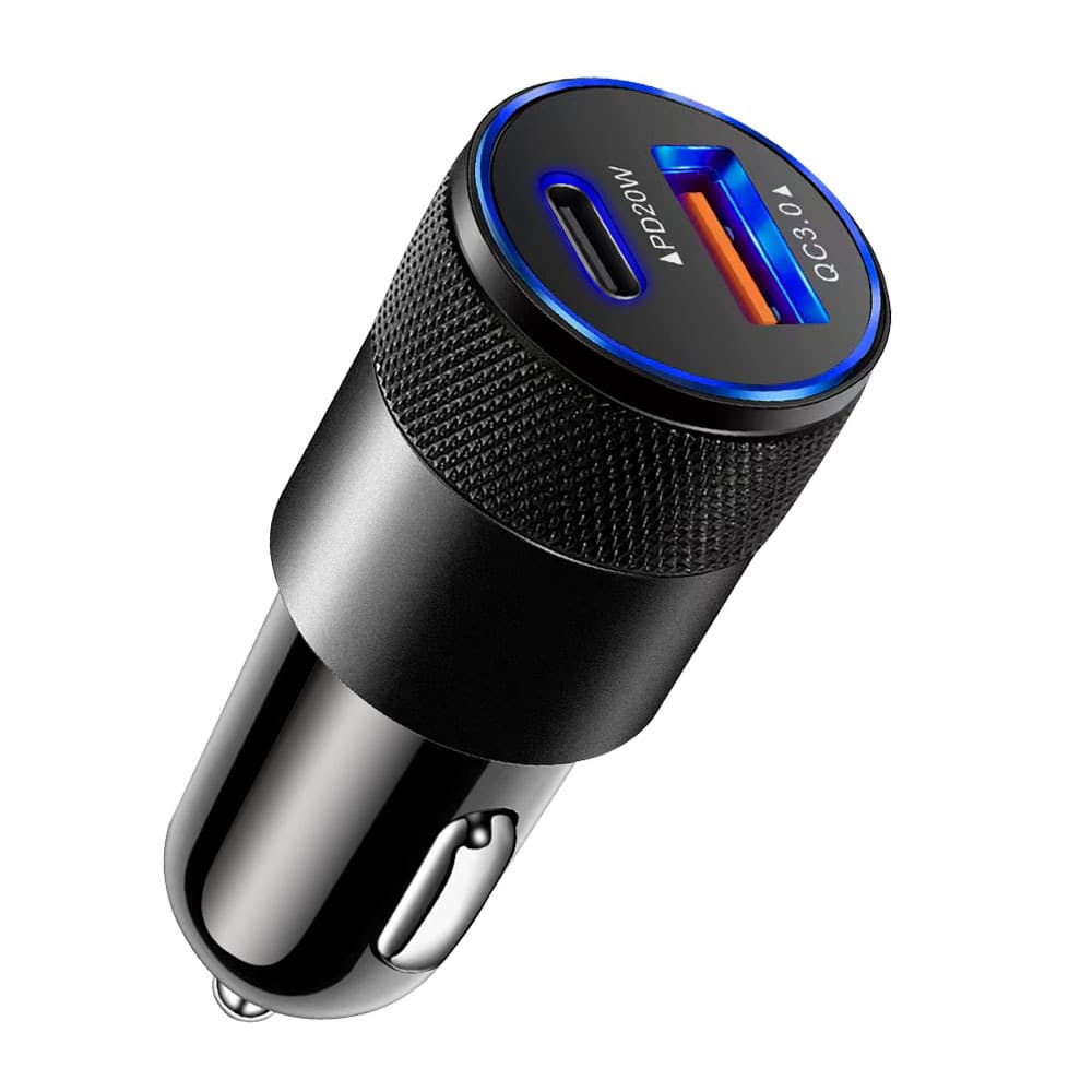 PD30W Car Charger Fast Charging Cigarette Lighter Vehicle Phone Charger Charging Head