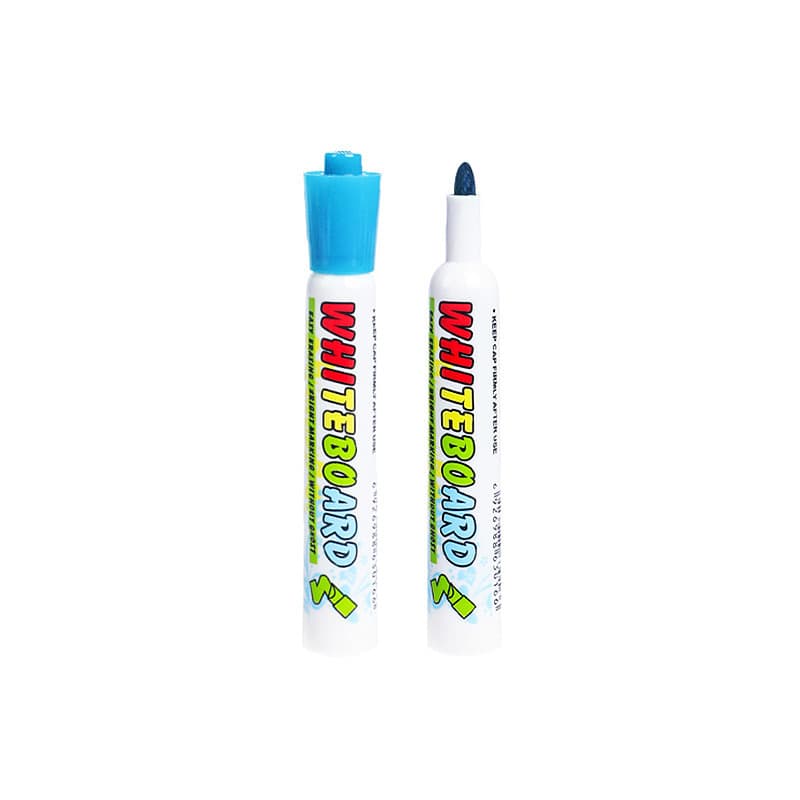 Large Capacity Whiteboard Marker, Easy to Erase and Write, No Residue, Refillable, Water-Based, Colorful Blackboard Pen for Children's Drawing and Graffiti