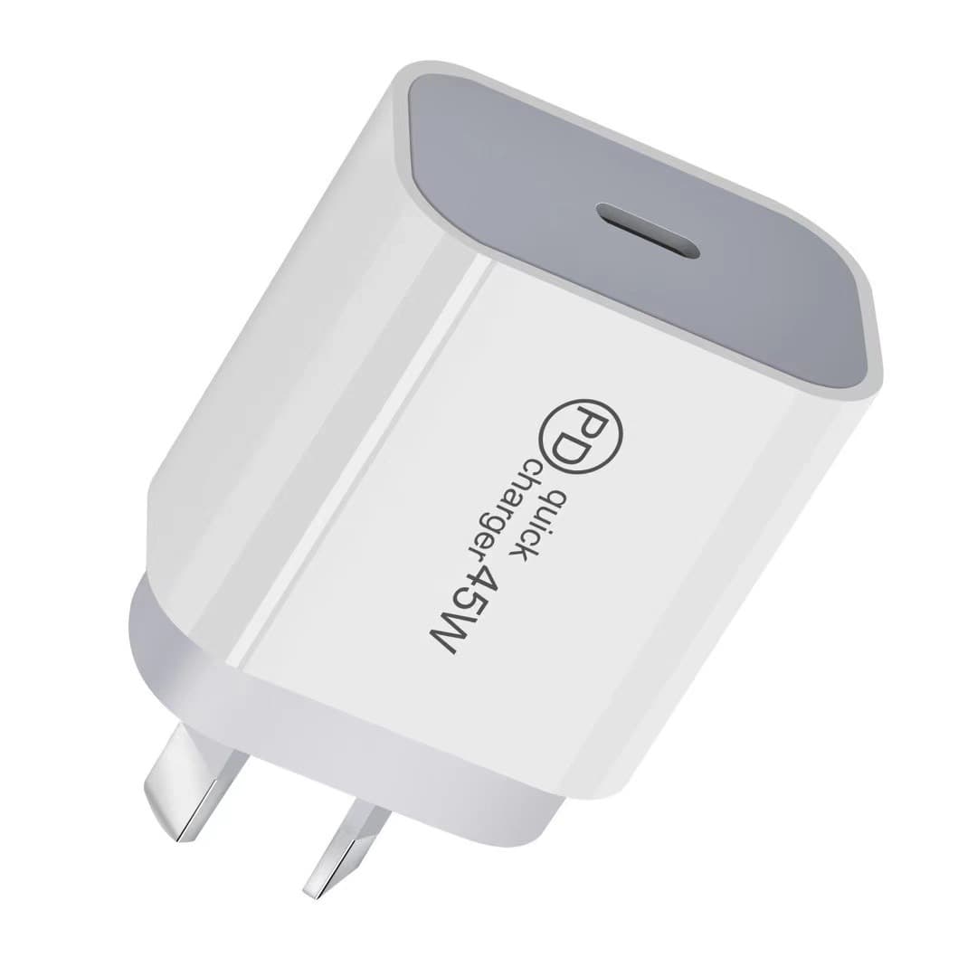 Suitable for Apple 16 mobile phone 45W adapter A+C45W dual port IP16 fast charging 45W gallium nitride charger