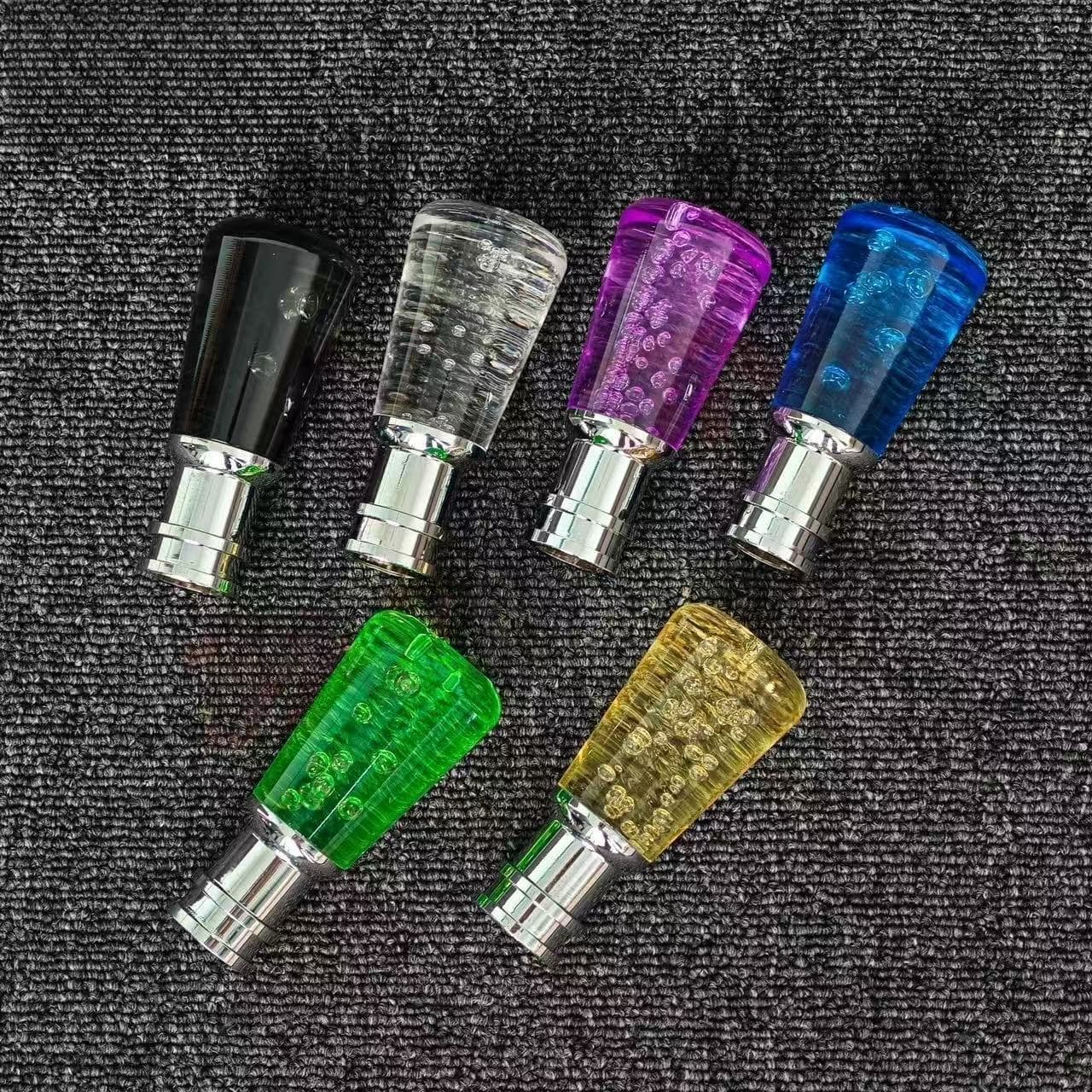 Cross-border Car Accessories Modification Acrylic Crystal Gear Shift Knob Bubble Shift Knob Ball Gear Lever