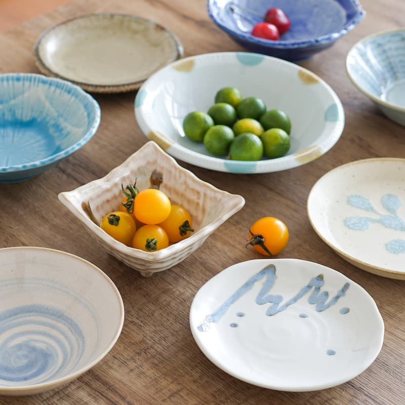 Japanese Import Small Dish, Condiment Plate, Small Bowl, Snack Plate, Side Dish Bowl, Creative Home Japanese Irregular Shape Dish