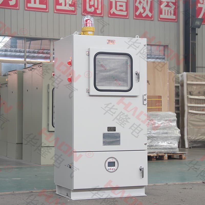 Jiujiang City Explosion-Proof Positive Pressure Cabinet Hualong Electric Manufacturer with Strong Capabilities and Complete Qualifications