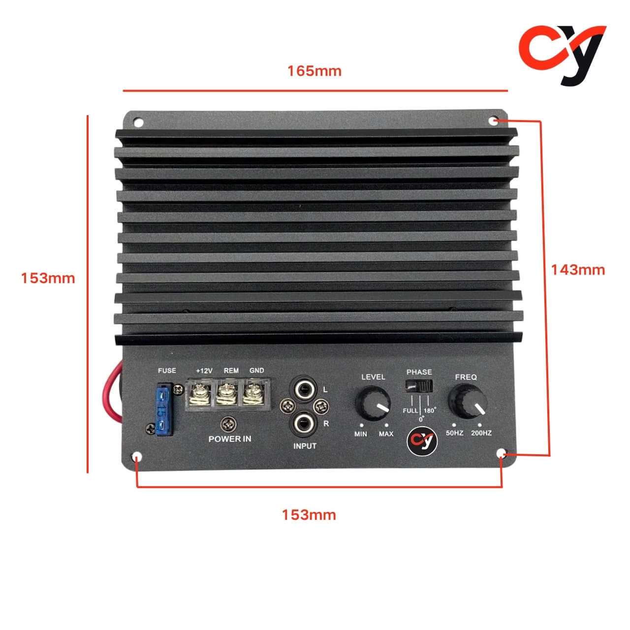 Amplifier Board Exposed Amplifier 12V High Power Class AB Bass Amplifier Board Subwoofer Factory Direct 100W