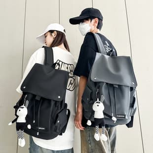 Wholesale Motorcycle Large Capacity Waterproof Student Backpack Women's Double Shoulder Bag Men's Casual Travel Waterproof Backpack
