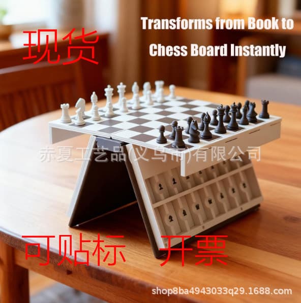Best-selling PlayBook'd Four in a Row Board Game Disguised as a Book Puzzle Toy