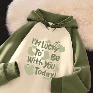 Spring/Autumn Thin Hoodie for Middle and Big Kids, Raglan Sleeve Color Block Long Sleeve Jacket, Loose Fit for Boys and Girls