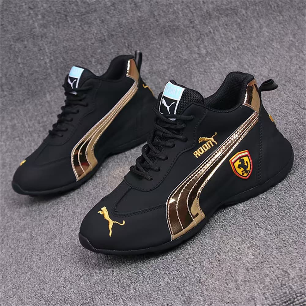 2025 New Spring Casual Men's Shoes, Trendy Men's Shoes, Versatile Fashion Sports Shoes, Leather Trendy Men's Shoes Third Generation
