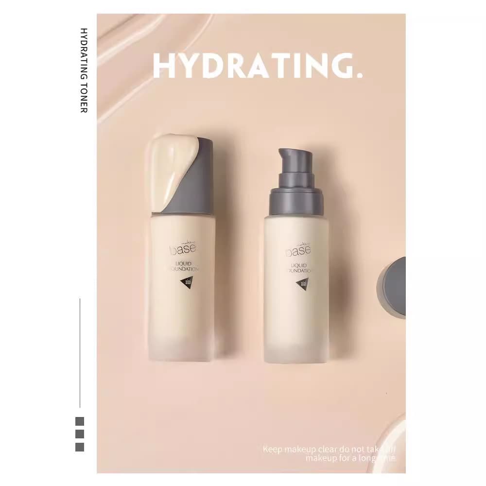XIXI Hydrating BB Foundation Daily Natural Lightweight Face Semi-Matte Finish for Beginners