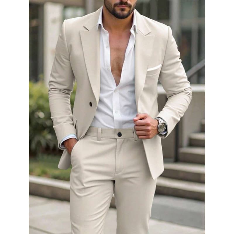 L 98828 Digital Print Men's Suit Set