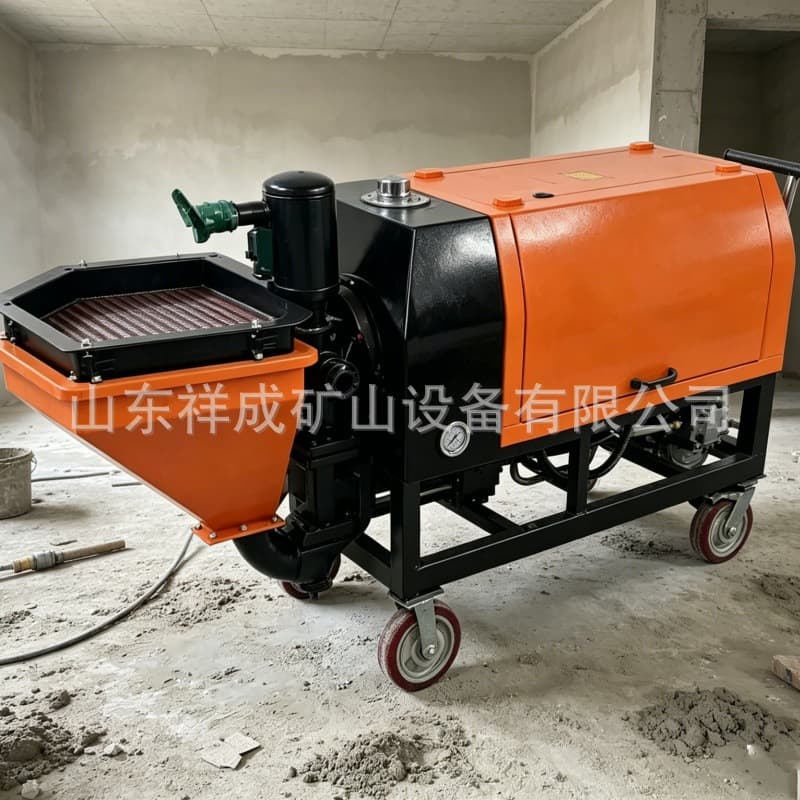 Hydraulic Mortar Spraying Machine, Multifunctional Mortar Spraying Machine, 100m Horizontal Hydraulic Mortar Spraying Machine