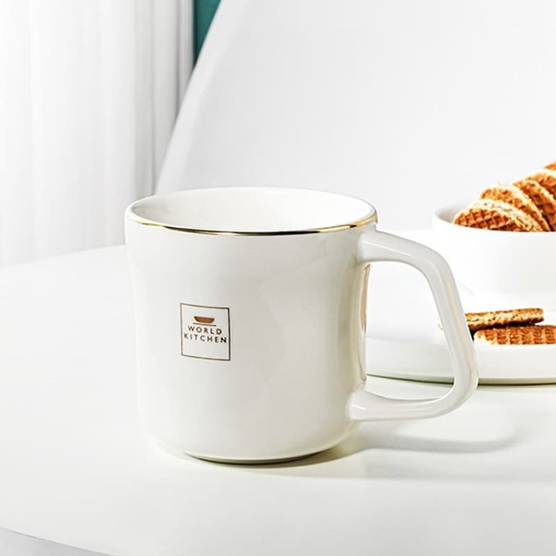 Corning tableware WORLD KITCHEN mug 380ml white WK-MKB380/KZ/WH
