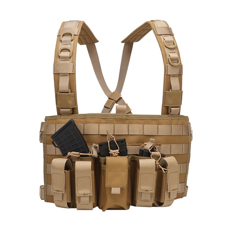 New Outdoor AK Tactical Vest Military Fan CS Multi-Function Tool Outdoor Adventure MOLLE Expansion System Package