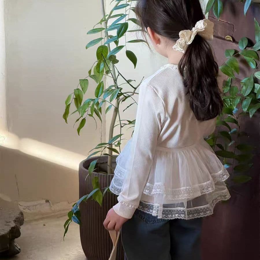 2026 Spring/Autumn Layered Lace Skirt Petticoat for Kindergarten Cute Girls, Ruffled Tulle Skirt, Cake Skirt, Petti Skirt