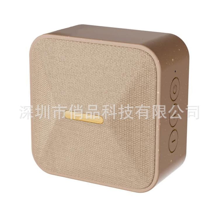 Round plastic shell material white noise sleep machine speaker housing graphene hand warmer heat pressing cloth covering