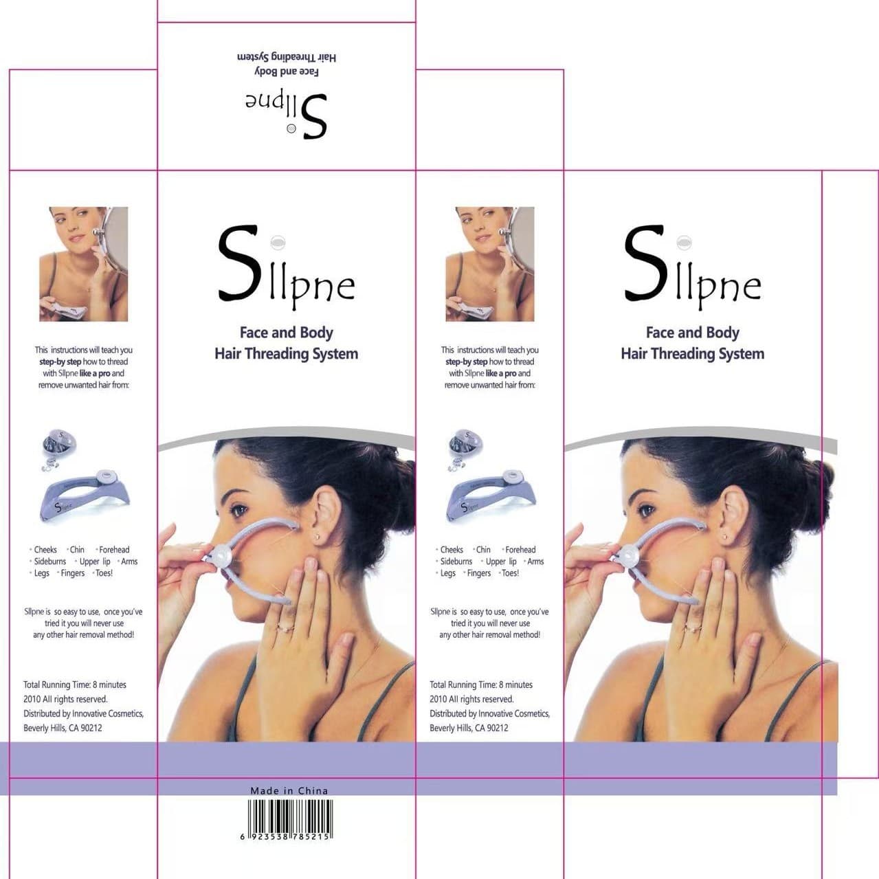Cross-border Hot Selling Facial Hair Remover, Facial Epilator, Tweezers, Threading Tool, Face Hair Removal Clips, Factory Direct
