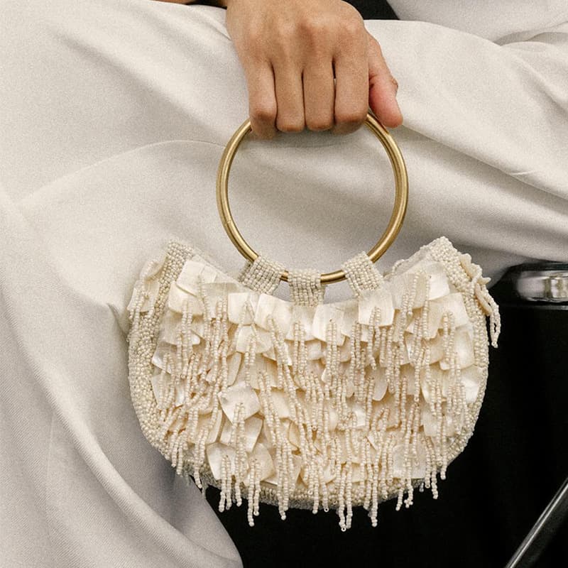 New Cross-Border Niche Design Handbag, Premium Handmade Shell Bag for Foreign Trade Export, Fairy Handbag for Women