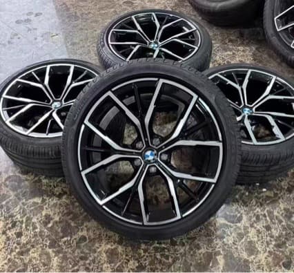 Suitable for 20-inch, 21-inch and 22-inch new BMW X5 wheels original factory modified BMW X5X6MX7 aluminum alloy steel rims