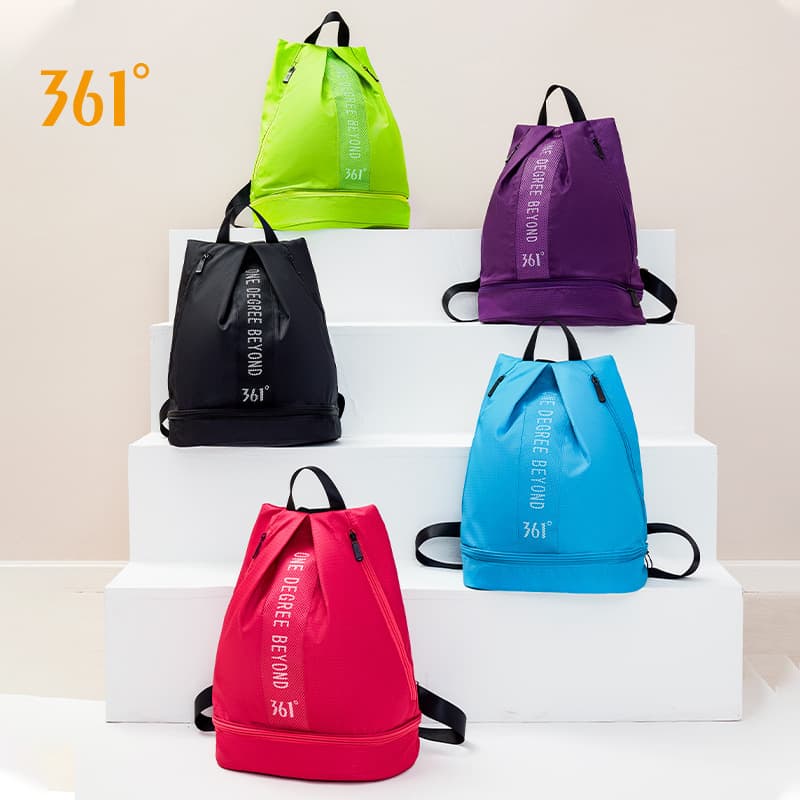 361 Swim Bag with Dry-Wet Separation, Waterproof Sports Fitness Portable Swimming Gear Storage