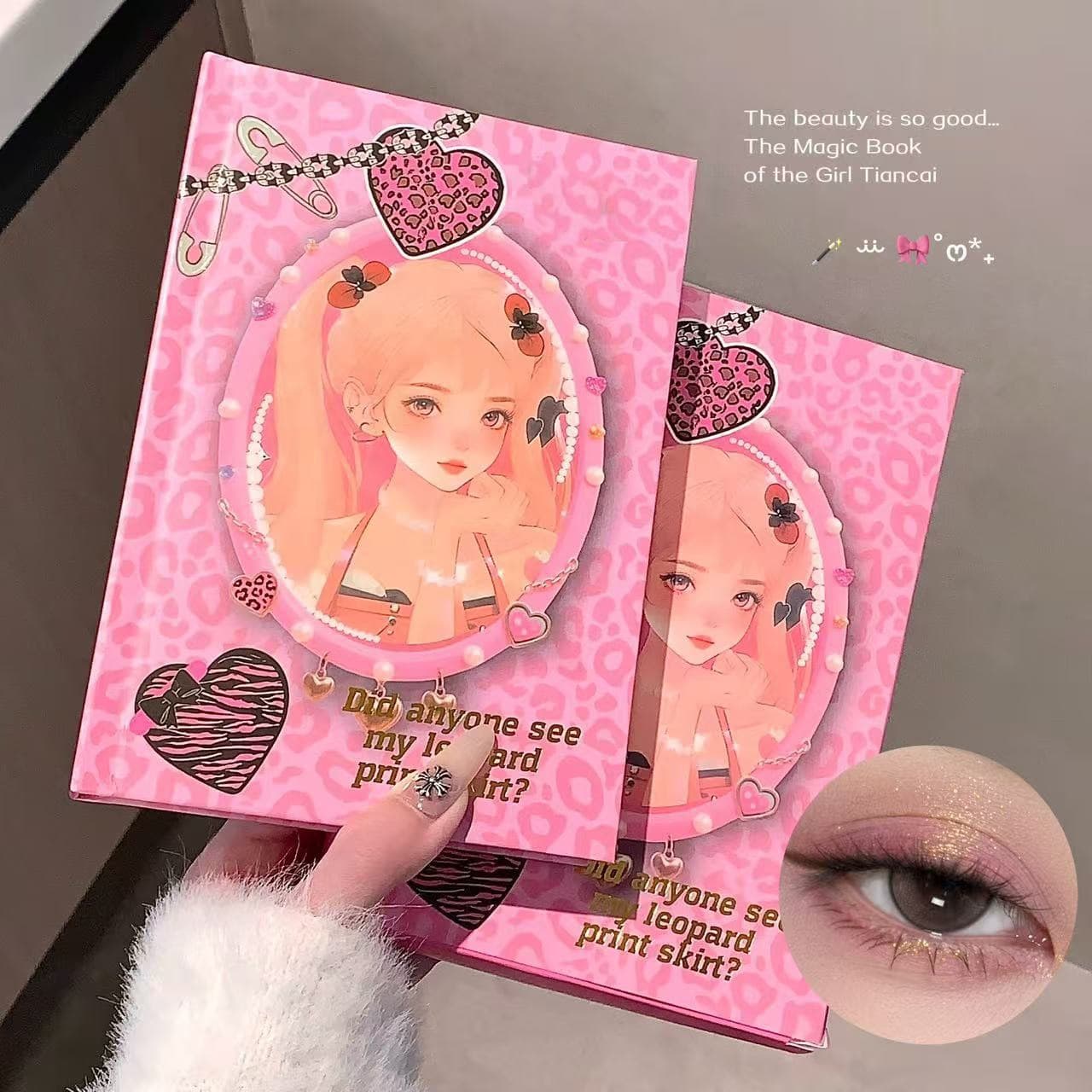 Foreign trade cross-border 43-color eye shadow palette, concealer, highlighter, blush, contouring book makeup palette, stage makeup illusion