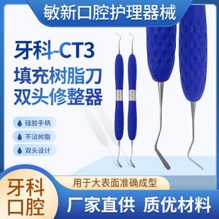 Dental Instrument Composite Filling Instrument Aesthetic Restoration Tool LM Same Model CT3 Double-Ended Trimming Dental Material