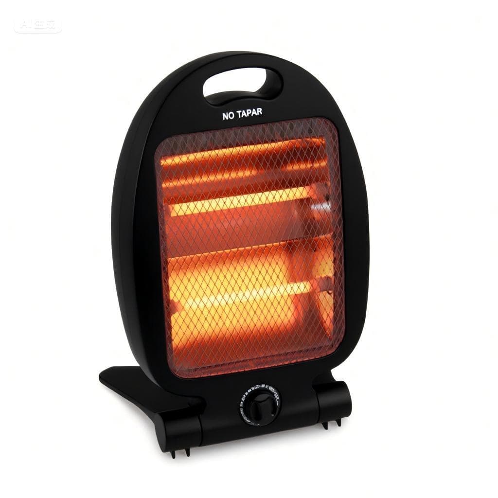 Quartz Tube Small Goldfish Heater Quartz Tube 800W Electric Heater Fan Heater