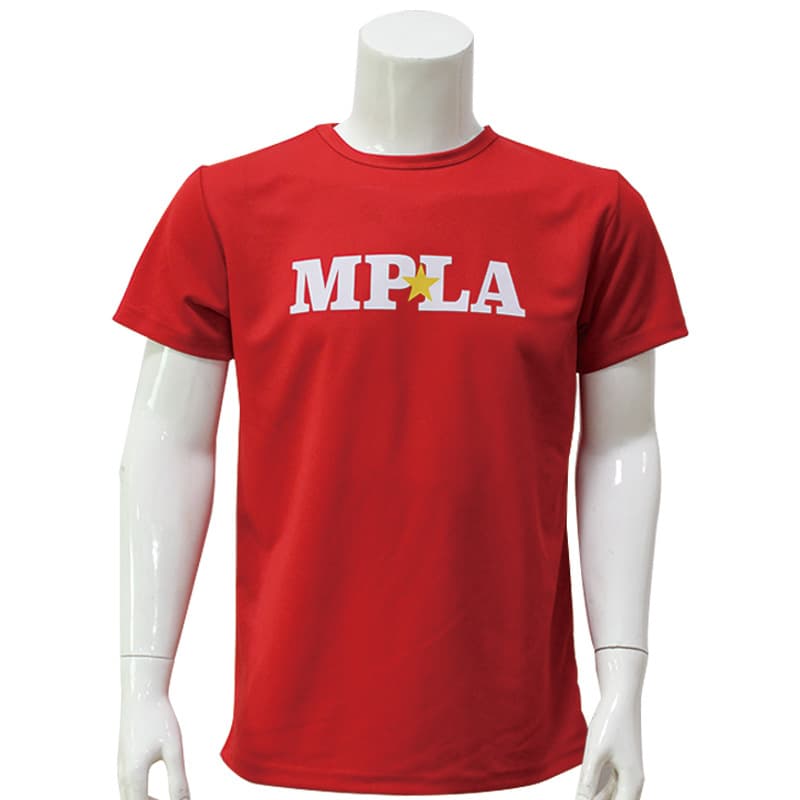 African Angola presidential election event t-shirt front and back printed short-sleeved political party campaign advertising shirt