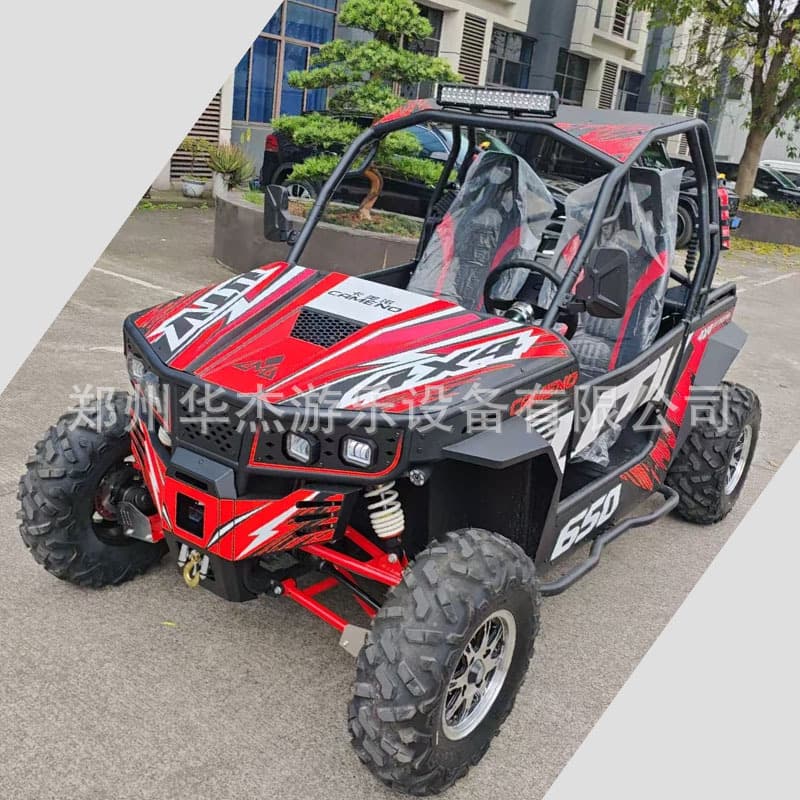 All-Terrain UTV 650cc 4WD Off-Road Motorcycle Cross-Border Export Big Hummer Fuel Sand Motorcycle