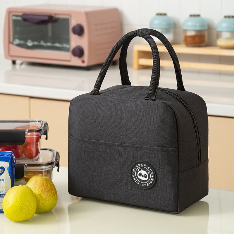 Cross-border Insulated Lunch Bag Portable Large Bento Bag for Outdoor Student Lunch Box Aluminum Foil Bento Bag Custom