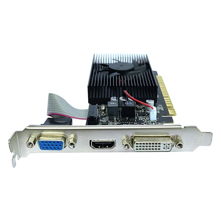 GT730 4GB SDDR3 Discrete Graphics Card Desktop Computer GPU Boot Card Low Profile Half-Height Small Chassis