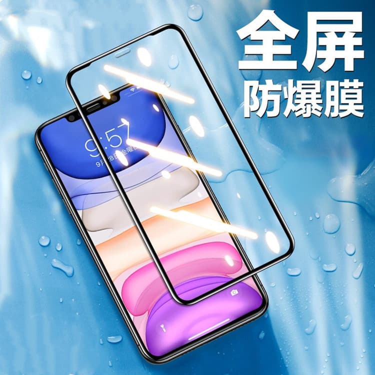 Tempered Glass Screen Protector for iPhone 16 Pro, Full Coverage for iPhone 14, 13/12 Pro Max, XS, XS Max HD