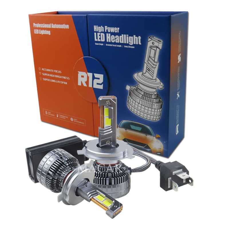Cross-border Applicable Car Headlight LED Bulb H4 Modified High Power H7 Universal Super Bright Laser Bulb