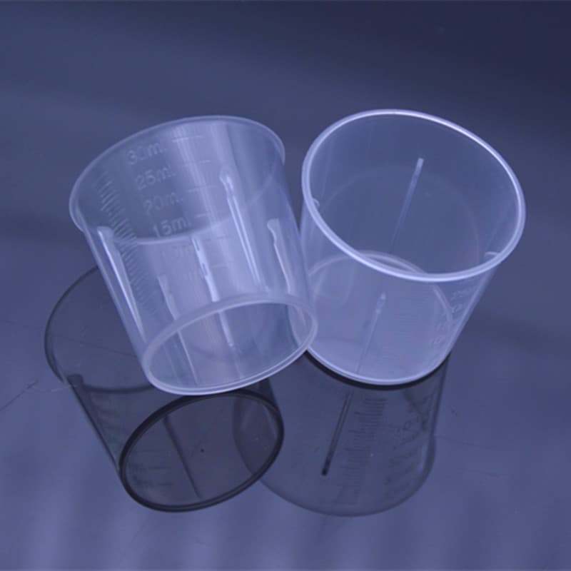 30ml PP measuring cup, medicine cup, high-transparency liquid measuring cup, plastic graduated cup, container, direct sales from the manufacturer.