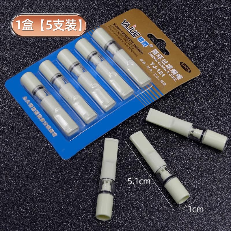 Reusable Washable Cigarette Filter Tip, New Style for Men and Women, Regular and Slim Cigarettes