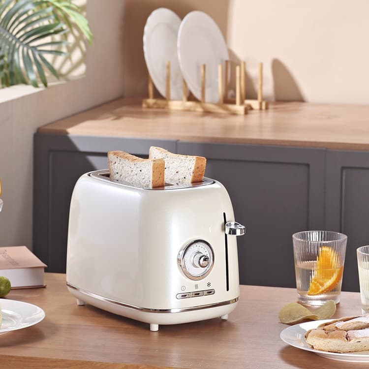 Cidylo Toaster Home Sandwich Maker Breakfast Bread Toaster Retro