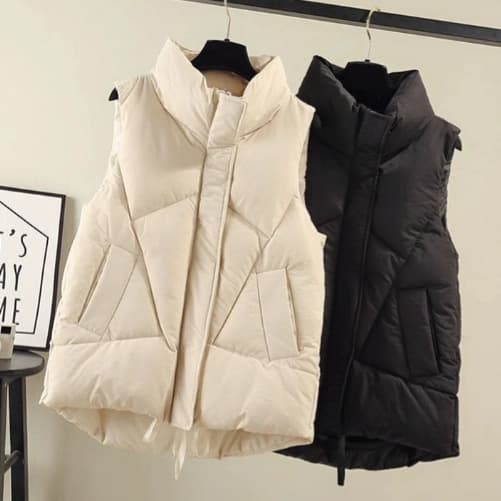 Women's Cross-Border Cotton Vest, 2025 Autumn/Winter, Plus Size, Stylish and Versatile, Short European and American Style