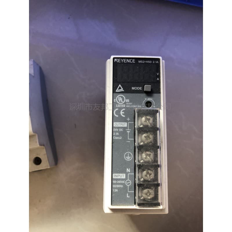 Keyence switching power supplies MS2-H50 and MS2-H100 are negotiable.