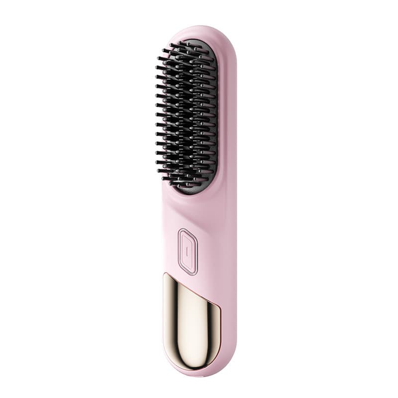 Mini Rechargeable Straightening Comb Portable Fashion High Quality Negative Ion Hair Care Smooth Hair Wireless Straightening Comb