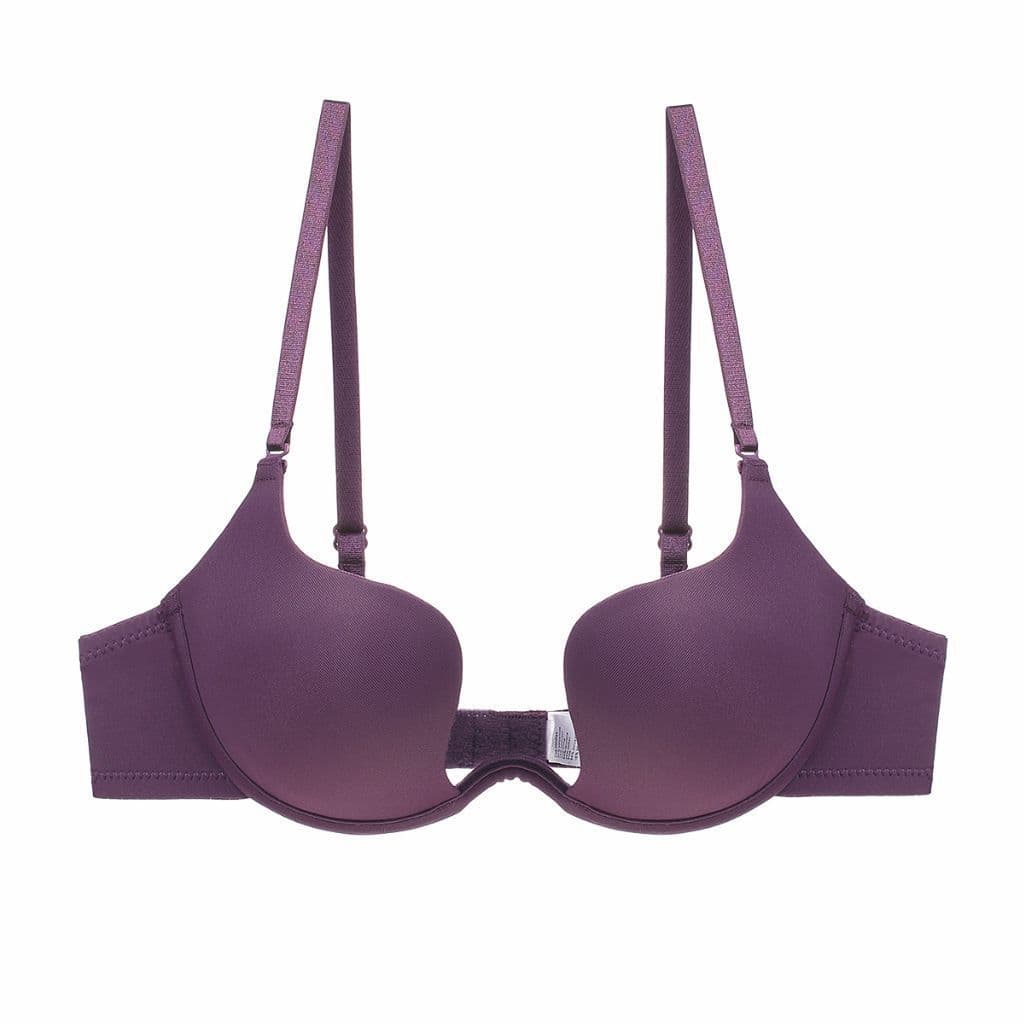 Mango Cup Push-up Bra, Low-cut Backless Wedding Dress Bra, Sexy Women's Lingerie, Deep V Plunge Bra