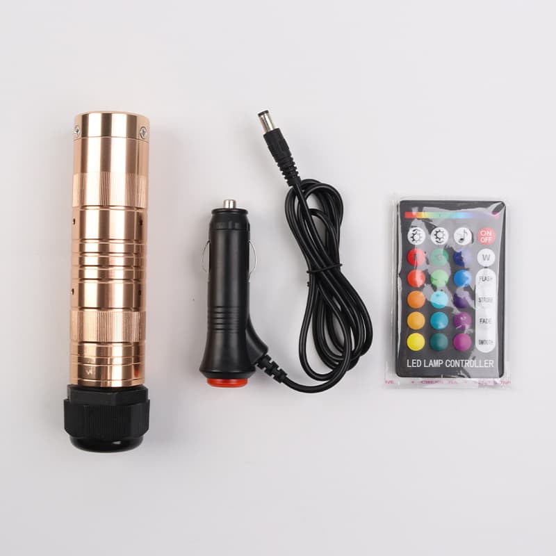 6W Starry Sky Fiber Optic Light Source Unit, LED Seven-Color Car Light Source Unit, 12V Car-Mounted Starry Sky Fiber Optic Light