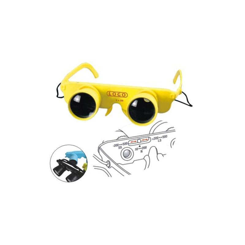 Fishing Telescope High-Definition Magnifying Monocular for Float Viewing, Eyewear-Style HD Telescope
