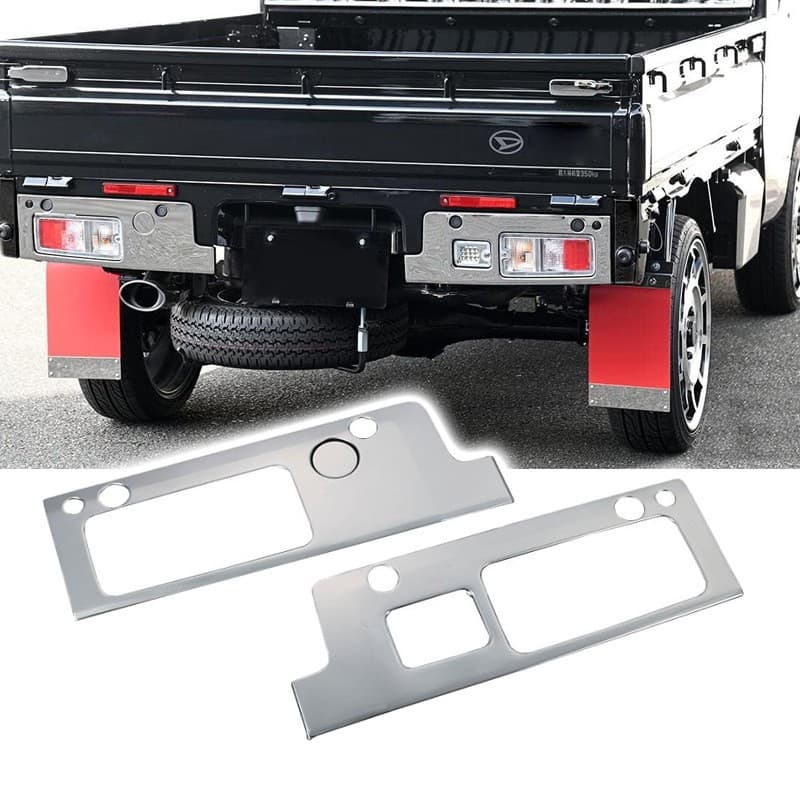 Tail light trim panel for Daihatsu HIJET S500P/S510P late model rear light decorative frame