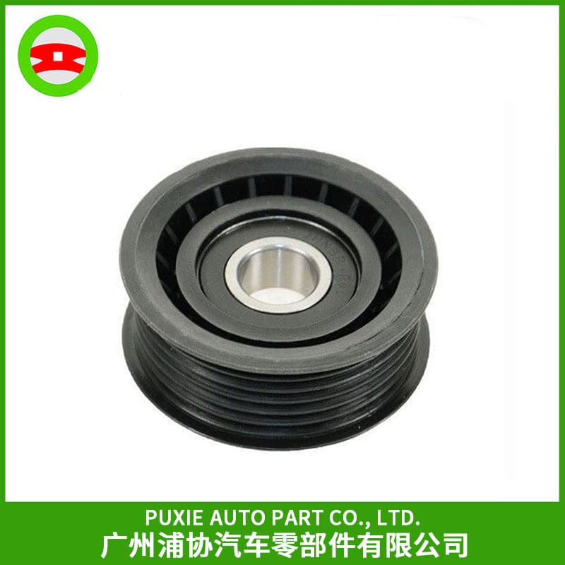 Car Belt Pulley Idler Pulley for Mercedes-Benz W202 0002020019 Tensioner Pulley Durable and Long-Lasting