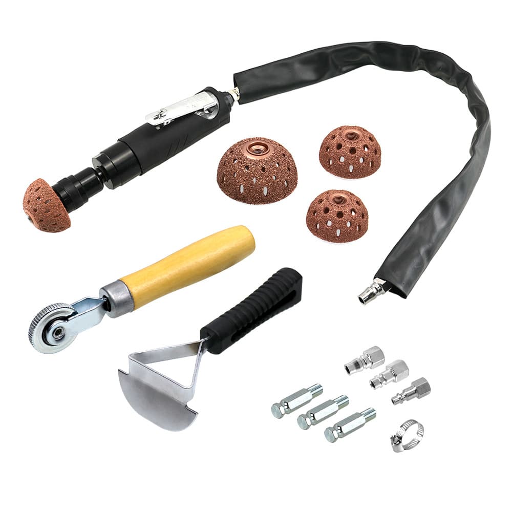 Factory Direct Amazon Best-Seller Pneumatic Low-Speed Polisher for Car Tire Repair with Bowl-Type Tungsten Alloy Grinding
